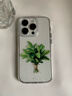 素洛適用蘋(píng)果17promax手機殼小清新水滴柚子葉插畫(huà)iPhone16pro創(chuàng  )意簡(jiǎn)約超好看15高級感透明男女14防摔 水滴柚子葉插畫(huà)透明大孔 iPhone 14 Pro 曬單實(shí)拍圖