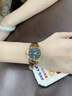 歐利時(shí)（OLEVS）瑞士認證品牌手表女士機械表全自動(dòng)簡(jiǎn)約輕奢夜光防水女表送女友 棕皮黑面女【全國聯(lián)?！棵赓M刻字 曬單實(shí)拍圖
