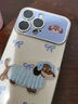 棒棒冰臘腸小狗適用蘋(píng)果17Promax手機殼iPhone16感15Promax電鍍銀14/13/12帶手鏈11新款少女心 F3738小狗+P403公仔 iPhone 17 Pro Max 曬單實(shí)拍圖