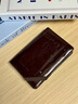 防盜刷RFID護照夾多功能卡包證件登機牌收納包機票夾旅行護照錢(qián)包 咖啡色 曬單實(shí)拍圖