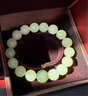 七彩云南和田玉手串黃玉圓珠手鏈手串男女情侶款送女友生日禮物 12mm黃玉圓珠手串 曬單實(shí)拍圖