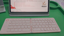 夢(mèng)族B023迷你藍牙便攜折疊無(wú)線(xiàn)三模鍵盤(pán)鼠標套裝筆記本電腦iPad平板手機華為通用鍵盤(pán)小辦公打字手感好 櫻花粉【單鍵盤(pán)】三藍牙+支持多設備一鍵切換 曬單實(shí)拍圖