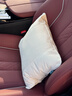 博士倫汽車(chē)腰靠沖孔麂皮絨靠背腰墊辦公室腰靠座椅靠墊護腰家用車(chē)用靠枕 曬單實(shí)拍圖
