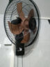 鉆石牌（DIAMOND）壁扇壁掛風(fēng)扇掛壁式電風(fēng)扇家用墻壁工業(yè)商用搖頭掛扇壁掛鋁葉鋁制扇葉風(fēng)扇 16英寸銅線(xiàn)款【鋁葉大風(fēng)】 曬單實(shí)拍圖
