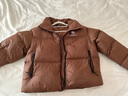 駱駝黑鉆3.0短款羽絨服女裝冬新款保暖防風(fēng)連帽羽絨外套面包服 曬單實(shí)拍圖