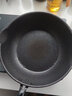 極素麥飯石不粘鍋家用炒鍋煤氣燃氣灶適用炒菜鍋小號煎炒兩用電磁爐專(zhuān)用平底炒鍋帶蓋日式鍋具不沾鍋小煎蛋鍋 黑色28cm+蓋子 曬單實(shí)拍圖