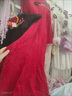 皮爾卡丹（pierre cardin）新中式喜慶紅色改良旗袍魚(yú)尾高端禮服秋季新娘婚禮可穿婚服敬酒服 紅色長(cháng)袖官方旗艦 L 曬單實(shí)拍圖