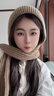 恒源祥帽子女2025新款冬季毛線(xiàn)帽韓版百搭帽子圍巾一體針織保暖帽風(fēng)雪帽 卡其[加絨加厚] 均碼 曬單實(shí)拍圖