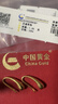 中國黃金（CHINA GOLD）水滴黃金耳釘女足金耳環(huán)節新年情人節禮物送女朋友老婆 足金水滴耳環(huán) 金重約1.4g 曬單實(shí)拍圖