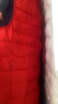 京東物流新款輕薄羽絨服馬甲休閑商務(wù)短款羽絨秋馬甲 紅色羽絨馬甲 XL 曬單實(shí)拍圖