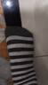 爆款春夏短襪三拼色條紋日系透氣短筒百搭女襪原宿學(xué)院風(fēng)休閑 條紋女襪（2雙裝） 均碼 曬單實(shí)拍圖