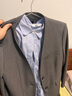KBNE西裝外套女小個(gè)子灰色學(xué)院風(fēng)上衣2025春季新款超好看無(wú)領(lǐng)西服 灰色 S 曬單實(shí)拍圖
