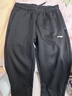 李寧運動(dòng)褲男士加絨褲子秋冬季男褲加厚直筒保暖褲運動(dòng)長(cháng)褲休閑褲衛褲 曬單實(shí)拍圖