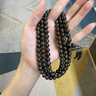 達隆印尼達拉干沉香手串沉水級天然高端文玩108顆佛珠念珠手鏈女士款 達拉干沉香0.8*108顆【素款】 曬單實(shí)拍圖