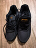 李寧運動(dòng)鞋男鞋輕便透氣網(wǎng)面緩震跑步鞋黑色低幫軟底休閑慢跑鞋 【秋冬款防護革面】黑色(109款)-5 加絨 42 曬單實(shí)拍圖