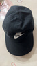 耐克軟頂水洗運動(dòng)帽春季純棉休閑刺繡時(shí)尚滑扣NIKE CLUB FB5368 011黑/白 L/XL 曬單實(shí)拍圖