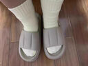 SCOTT GOOSE配鯊魚(yú)褲的襪子女秋冬季中筒棉襪加絨加厚運動(dòng)白色堆堆長(cháng)襪女冬款 【加絨加厚】黑色+米色+深咖+淺咖+卡其 均碼 曬單實(shí)拍圖