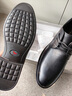 紅蜻蜓皮鞋男鞋新款透氣商務(wù)休閑鞋軟底男士正裝鞋真牛皮工作鞋子男 黑色-四季款 41 曬單實(shí)拍圖