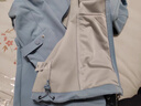 伯希和（Pelliot）[風(fēng)盾]沖鋒軟殼衣男春秋防風(fēng)外套女戶(hù)外登山服夾克12230602灰2XL 曬單實(shí)拍圖