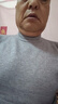 恒源祥加絨加厚純羊毛絨衫男冬季半高領(lǐng)男士毛衣一體絨保暖衣針織打底衫 100%不起球半高領(lǐng) 灰色 【加厚】 加絨 2XL 180碼【建議150-165斤穿】 曬單實(shí)拍圖
