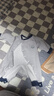 舒貝怡2件裝嬰兒衣服滿(mǎn)月新生兒連體衣周歲寶寶爬服春秋款哈衣藏青73 曬單實(shí)拍圖