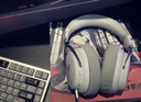 覓聲白羊座游戲耳機頭戴式有線(xiàn)帶麥電競專(zhuān)用電腦耳麥三角洲行動(dòng)3.5/usb接口虛擬7.1音效聲卡降噪麥克風(fēng) USB接口雪域白-贈耳機支架-集成星云聲卡芯片 曬單實(shí)拍圖
