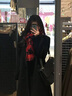 GARNUO赫本風(fēng)黑色毛呢外套女中長(cháng)款秋冬季小個(gè)子高級感加厚正肩呢子大衣 黑色【常規內里】 XL 【121-130斤】 曬單實(shí)拍圖