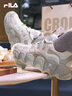 FILA 斐樂(lè )官方可頌面包鞋運動(dòng)鞋女2025年休閑鞋老爹鞋 曬單實(shí)拍圖