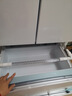 美的（Midea）508升法式對開(kāi)四開(kāi)門(mén)一級能效低噪音變頻家用智能除菌凈味雙系統雙循環(huán)風(fēng)冷無(wú)霜冰箱國家補貼20% 【凈味保鮮】BCD-508WTPZM(E) 極地白 曬單實(shí)拍圖