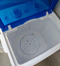 長(cháng)虹單桶洗衣機全半自動(dòng)小型迷你洗脫一體內衣褲洗襪子神器母嬰兒童學(xué)生宿舍出租房洗衣機藍光抑菌 藍色7.2KG【不銹鋼甩桶】+藍光抑菌+強勁電機 曬單實(shí)拍圖