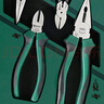 世達(dá)（SATA）4件鉗子套裝工具托組套鋼絲鉗斜嘴鉗尖嘴鉗水口鉗09912A (09912A) 4件鉗子組套 曬單實拍圖