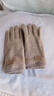 恒源祥新品羊毛手套女秋冬季加絨加厚保暖韓版簡(jiǎn)約騎車(chē)防風(fēng)開(kāi)車(chē)觸屏手套 米色-小標羊毛款 觸屏 均碼 曬單實(shí)拍圖
