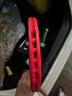 王子（Prince）2025新款網(wǎng)球拍全碳素Ripcord專(zhuān)業(yè)比賽訓練拍 7T56E-ripstick 紅色 280g 2號柄 曬單實(shí)拍圖
