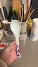 美廚（MAXCOOK）湯勺飯勺陶瓷餐勺分餐勺日式湯匙調羹9英寸單只裝 櫻花款MCCU4537 曬單實(shí)拍圖