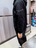 JASONWOOD奢侈高端品牌跑步運動(dòng)套裝男秋冬季新款加絨加厚羊羔絨大碼兩件套 黑色直筒 L 曬單實(shí)拍圖
