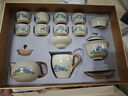 博為（BW）汝窯茶具套裝家庭用泡茶功夫茶具整套節日送禮商務(wù)伴手禮江山12頭 曬單實(shí)拍圖