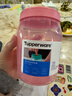 特百惠（Tupperware）吸吸罐外帶密封圓罐咖啡杯吸管杯學(xué)生便攜防漏塑料水杯子 粉色550ml 曬單實(shí)拍圖