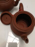 啟慧捷手工紫砂壺大茶壺大容量泡茶具紫泥清水泥禮品 乾坤壺500ml清水泥 （推薦） 曬單實(shí)拍圖