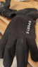 露二指騎行手套男冬季加絨保暖防風(fēng)觸屏電動(dòng)車(chē)送外賣(mài)戶(hù)外半指漏指 黑色【翻二指保暖手套】 曬單實(shí)拍圖