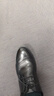 意爾康男鞋男士亮面系帶皮鞋商務(wù)正裝男鞋 54276W 黑色 42  曬單實(shí)拍圖