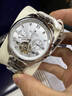 勞力士王子瑞士正品手表男士自動(dòng)機械表防水高檔多功能鎢鋼帶十大名牌男表 R3238本色白面-官方標配 原裝進(jìn)口 42mm 直徑 曬單實(shí)拍圖