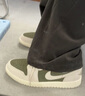 耐克男鞋AJ1運動(dòng)休閑板鞋復古低幫Air緩震輕盈籃球鞋 HV4089-201 42 曬單實(shí)拍圖