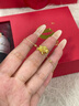 中國黃金（CHINA GOLD）馬上有錢(qián)黃金手鏈女足金馬年本命年手串新年情人節禮物送女友生日 足金錢(qián)幣飛馬吊墜+18k金手鏈 曬單實(shí)拍圖