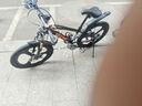 【京東物流】?jì)和孕熊?chē)20-22-24寸變速山地車(chē)6-8-10-15歲學(xué)生車(chē) 山地車(chē)黑色-一體輪7速 22英寸 曬單實(shí)拍圖