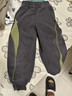 左西男童褲子秋裝2025新款兒童運動(dòng)褲衛褲春秋男孩束腳褲 深灰色 130 曬單實(shí)拍圖