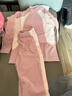 貓人兒童保暖內衣加絨校服打底套裝男童女孩秋衣秋褲加厚大童2025新款 【磨毛插肩袖款-1件】藕粉色 110 -推薦100-120cm/25-32斤 曬單實(shí)拍圖