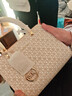 愛(ài)馬女包包新款通勤春季感時(shí)尚手提通勤大容量托特包單肩斜挎包 米白色 曬單實(shí)拍圖
