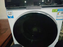 海爾（Haier）12公斤滾筒洗衣機直驅變頻活水精華洗雙智能投放家用大容量大筒徑智能物聯(lián)冰雪白 以舊換新 直驅精華洗洗烘+PTC凈慮智烘+新風(fēng)系統+羊毛綠標 曬單實(shí)拍圖