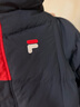 斐樂(lè )FILA【斐護科技】?jì)和鸾q服長(cháng)款防水2025冬季男女中大童外套 傳奇藍-NV 175 曬單實(shí)拍圖