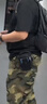 斐月伽手機腰包男穿腰帶戰術(shù)腰包工地上班干活多功能耐磨手機包零錢(qián)包 黑色 曬單實(shí)拍圖